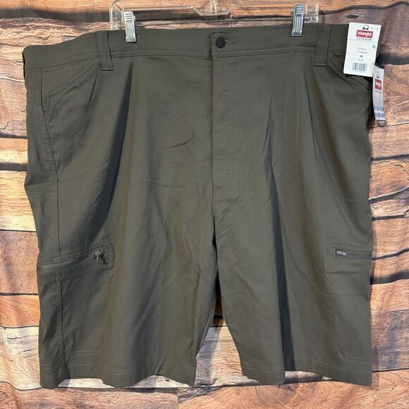 Wrangler Men's 48 Outdoor Performance Shorts Cargo Pockets Relaxed Fit UPF 40+ - Picture 1 of 6